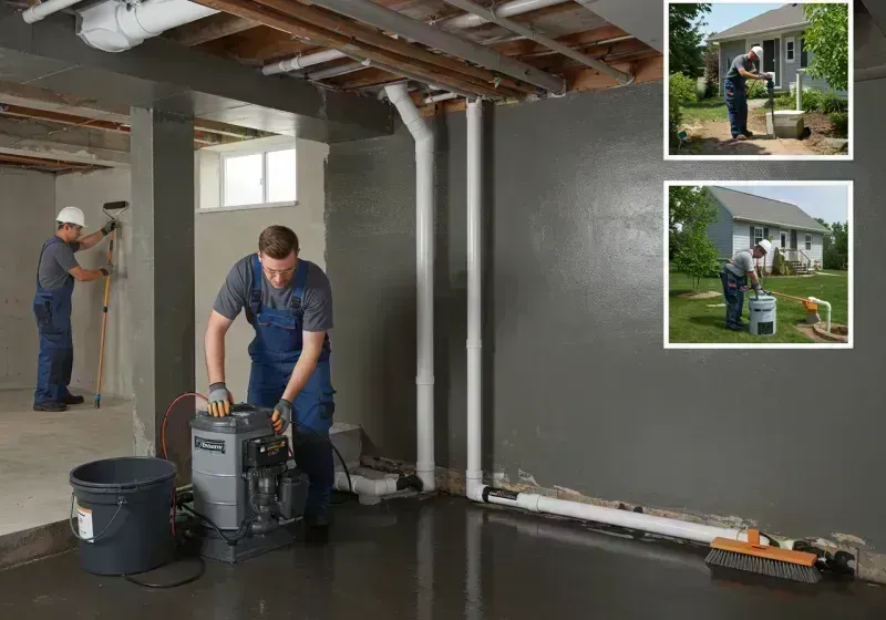 Basement Waterproofing and Flood Prevention process in South Barrington, IL